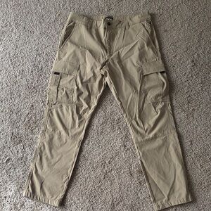 DKNY Men's Khaki Cargo Pants